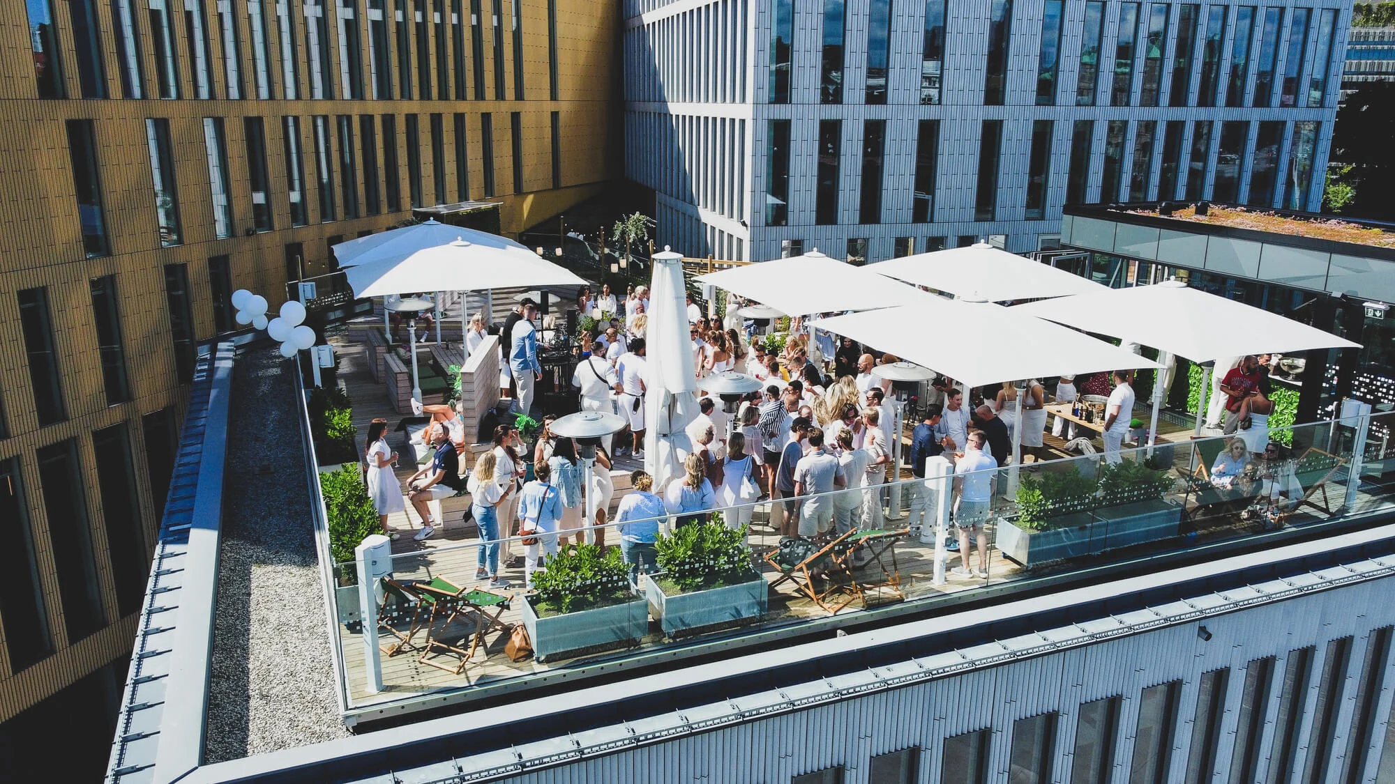 Clarion Hotel Malmö Live outside terrace